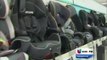 Piden a padres verificar colocación de sillas para niños en autos