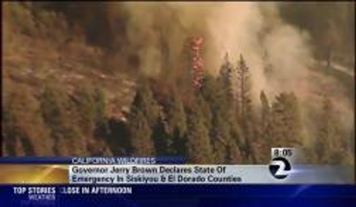 Governor Brown Declares State of Emergency in Siskiyou and El Dorado Counties