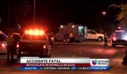 Investigan accidente en Las Vegas