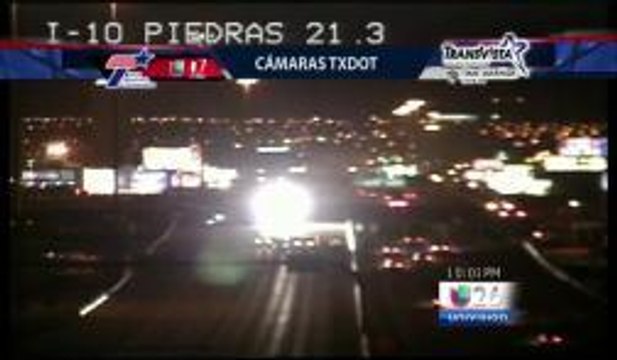 Cierran completamente el tráfico en la I-10 E por accidente de motocicleta