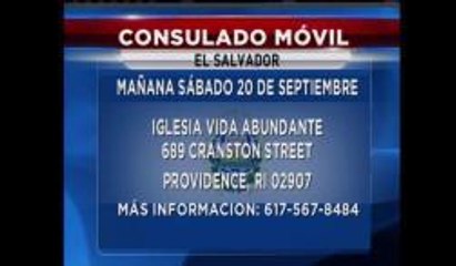 Se traslada el consulado movil de El Salvador