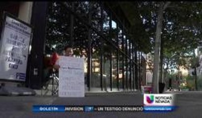 Madre en huelga de hambre pidiendo justicia para su hijo