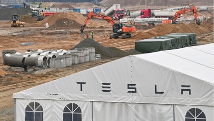 Tesla ouvre sa "giga-usine" allemande... sans permis de construire