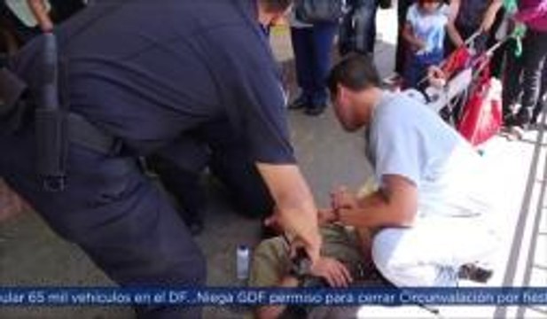 Continúan emergencias médicas en garita peatonal