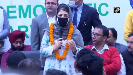 Centre has no solution for unemployment, farmers’ issues: Mehbooba Mufti