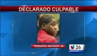 Orange: Declaran culpable de asesinato a Terrance Anthony Jr.