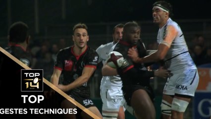 TOP 14 - Top gestes techniques octobre – Saison 2021-2022