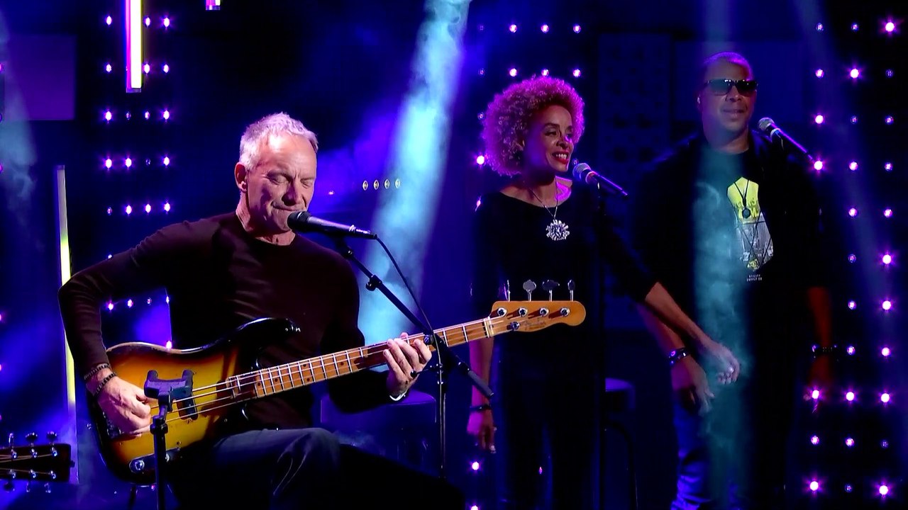 Sting interprète "Englishman In New York" dans "Le Grand Studio RTL"