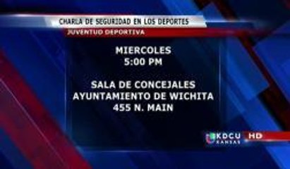 Wichita: Charla sobre la seguridad en los deportes