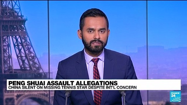 China silent on tennis star Peng Shuai despite growing concern, Djokovic 'shocked'