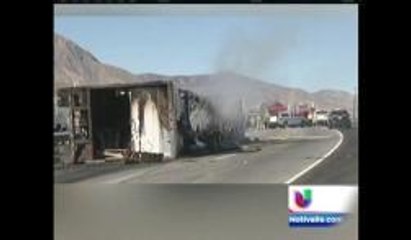 La autopista 10 estuvo cerrada 14 horas debido a un accidente