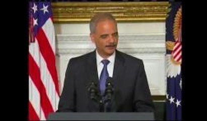 Eric Holder renunció a su cargo de Fiscal General