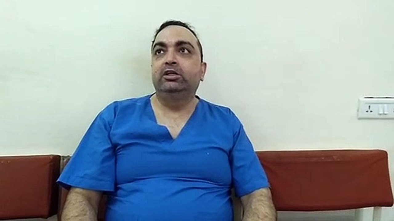 Video... अहमदाबाद कैंसर अस्पताल : युवक के पेट से निकाली 23.5 किलो की गांठ