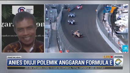 Anies Diuji Polemik Anggaran Formula E