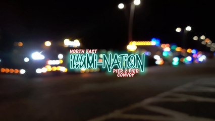 Colourful convoy lights up seafront thanks to local car and van club