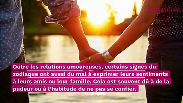 Ces 3 signes astrologiques ont du mal à dire Je t’aime