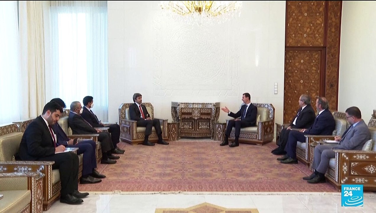 Syrie : le ministre des Affaires étrangères émirati en visite diplomatique à Damas
