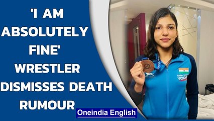 Download Video: Wrestler Nisha Dahiya issues video after death news emerge, assures she is fine | Oneindia News