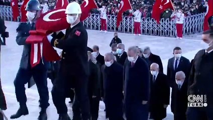 Cumhurbaşkanı Erdoğan: Gazi'nin mirasına sahip çıkan biziz