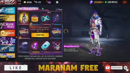 New Fadded Wheel Event -- Fadded Wheel 1 Spin Trick -- Free Fire New Event - Maranam Free