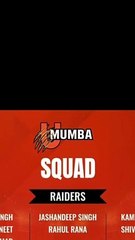 Pro kabaddi 2021 team U mumba