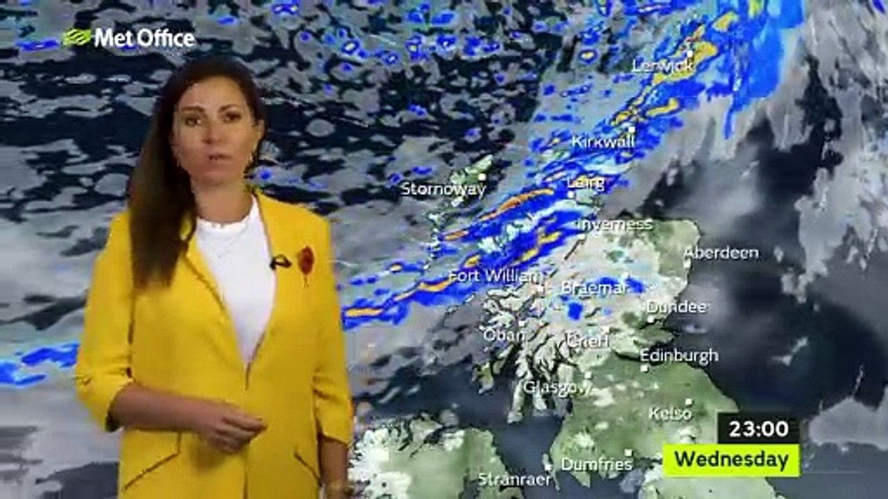 The latest forecast for Scotland