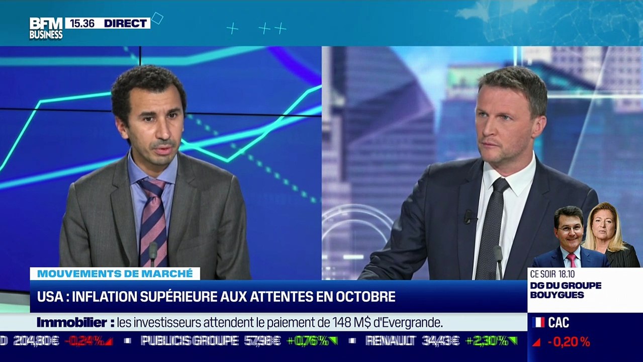 Zakaria Darouich (CPR AM) : inflation supérieure aux attentes en octobre aux USA - 10/11