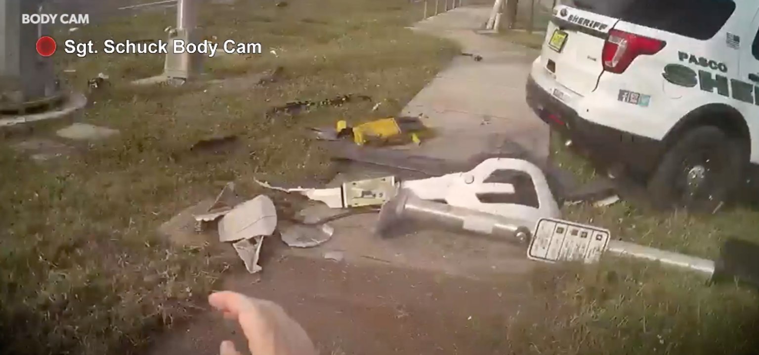Florida Police Officer Finds Himself in High-Speed Chase of Robbery Suspect