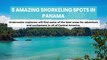5 Amazing Snorkeling Spots in Panama