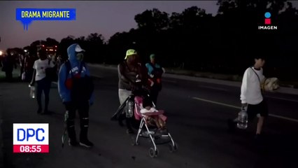 Caravana migrante cambió de ruta, se dirige a Sonora