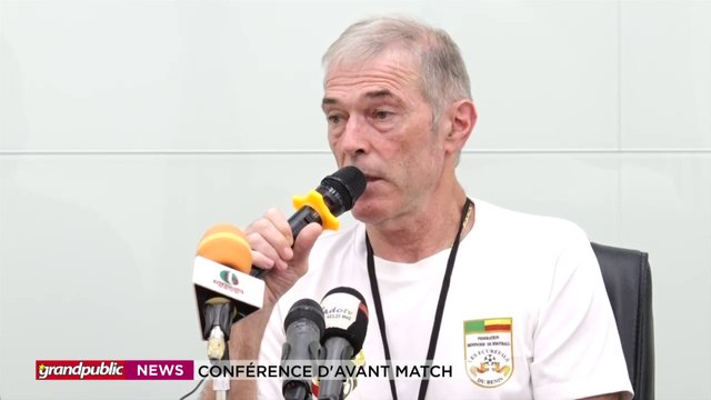 BÉNIN | ÉLIMINATOIRES QATAR 2022 : CONFÉRENCE D'AVANT MATCH BÉNIN VS MADAGASCAR