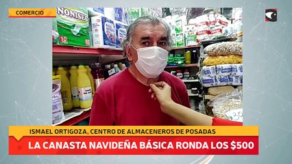 La canasta navideña básica ronda los $500