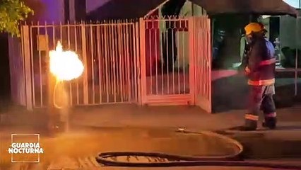 Tres personas resultaron lesionadas tras una explosión de un tanque en la colonia La Normal