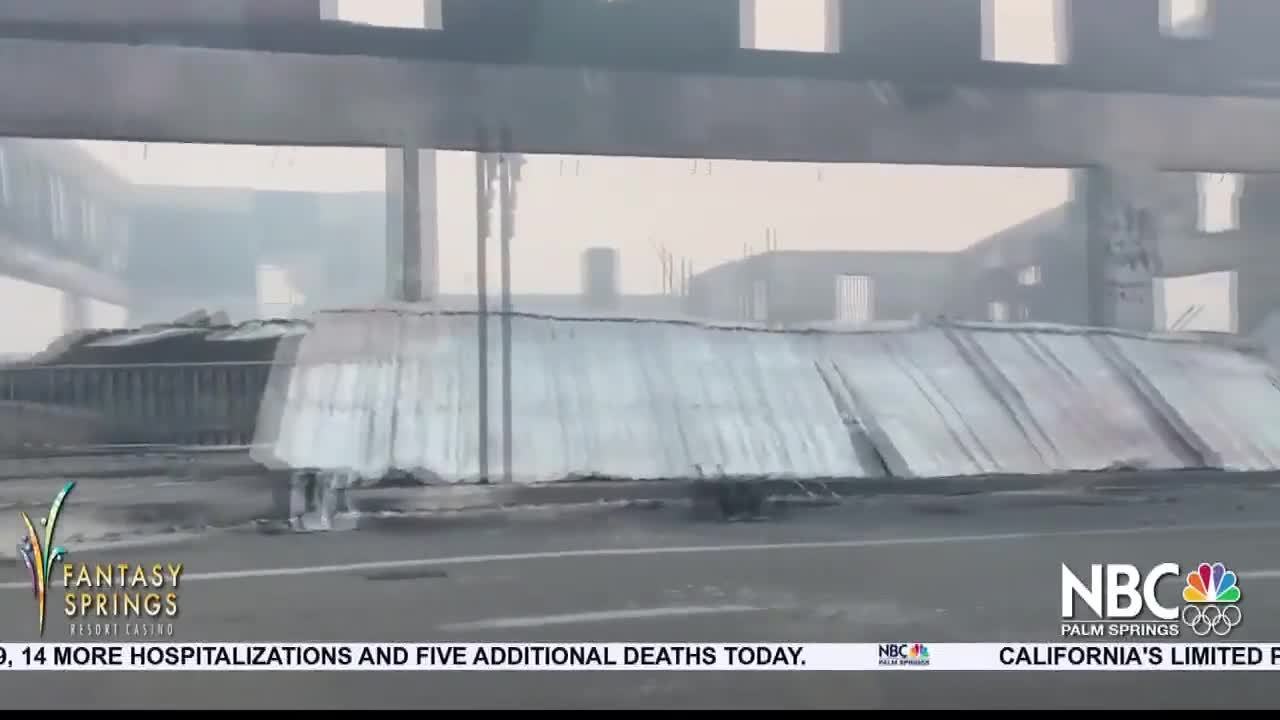 Cal OES Officials Tour Dixie Fire Devastation