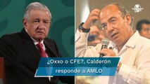 “El problema es la CFE, no el Oxxo”, dice Felipe Calderón ante dichos de AMLO