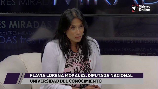 3 MIRADAS - FLAVIA LORENA MORALES, DIPUTADA NACIONAL