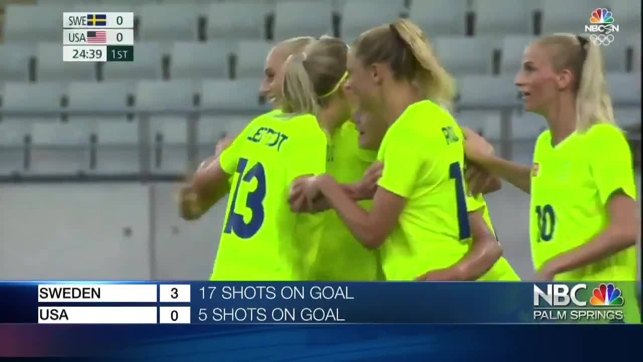 Team USA Women's Soccer vs. Sweden video Dailymotion