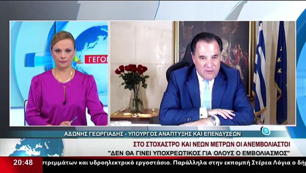 Ο Υπουργός Ανάπτυξης και Επενδύσεων, Α.Γεωργιάδ...