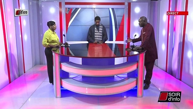 SOIR D'INFO - Francais - Pr : Pape Djibril Fall - Invité: Malick Fall - 10 Novembre 2021