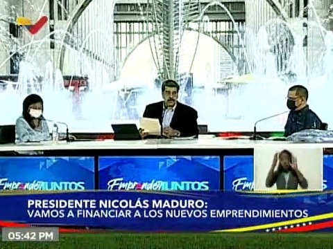 Pdte. Nicolás Maduro creo el motor económico número 18 enfocado en el emprendimiento