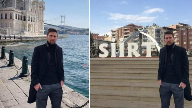 Messi'nin pozu, Türkiye'de alay konusu oldu! Yapılan paylaşımlar gülmekten kırıp geçiriyor