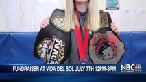 Fundraiser for Girls MMA Cage Fighters on July 7th at Vida Del Sol 12pm-3pm