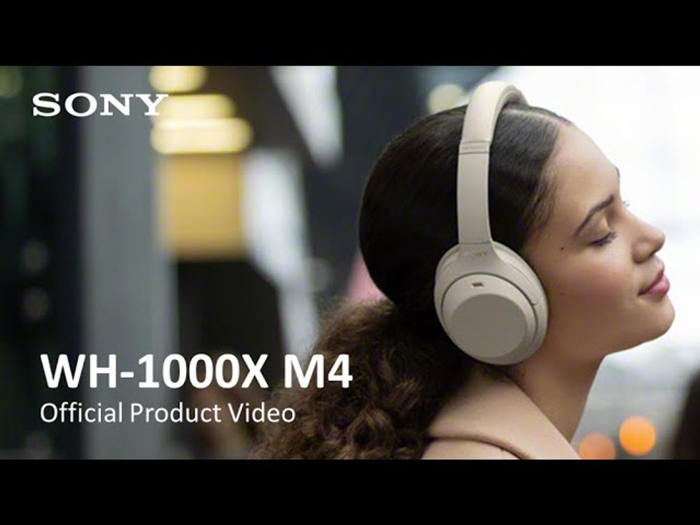 Sony Noise Cancelling Headphones WH-1000XM4 Official Product Video - Vídeo  Dailymotion