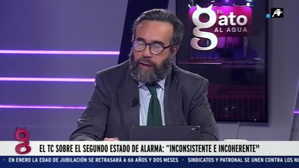 'Mira, chico' el rifirrafe entre Horcajo y José María Sánchez sobre el Tribunal Constitucional