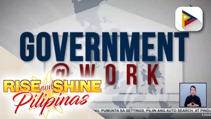 GOVERNMENT AT WORK | Programa para sa tulong-pinansyal sa mga magsasaka, inilunsad sa Pampanga
