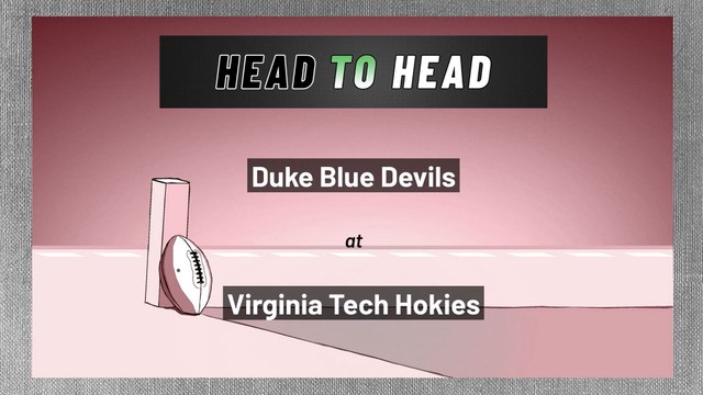 Duke Blue Devils at Virginia Tech Hokies: Spread