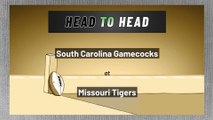 South Carolina Gamecocks at Missouri Tigers: Spread