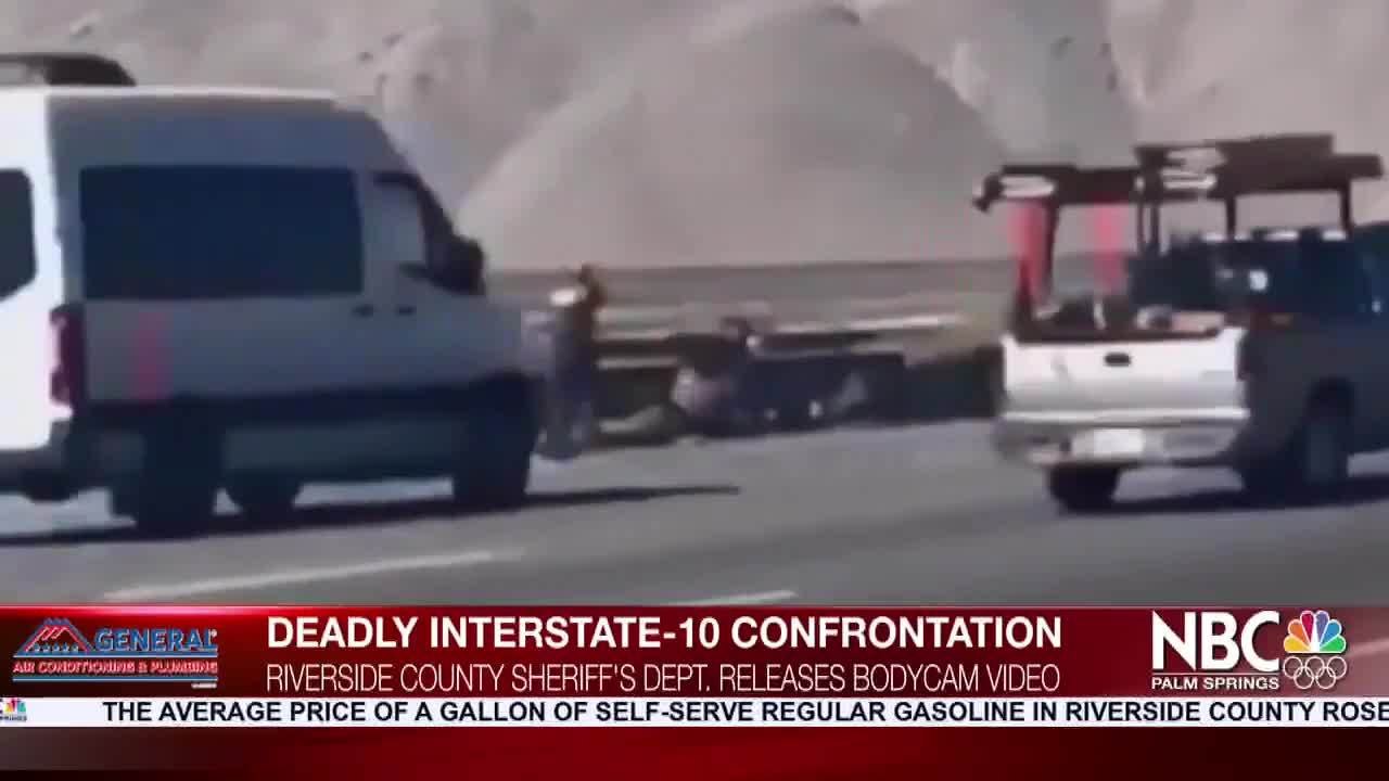 Body cam footage of I-10 DIS