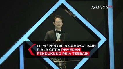 Jerome Kurnia Menang Pemeran Pendukung Pria Terbaik FFI 2021