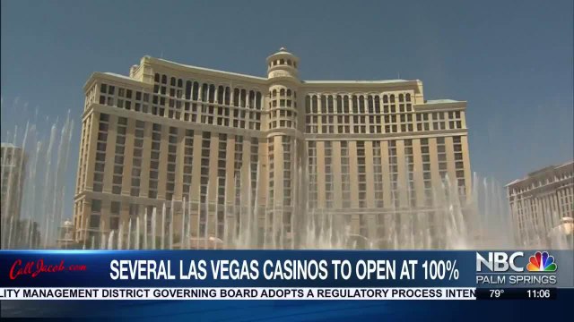 Several Las Vegas Hotels/Casinos Open at 100%